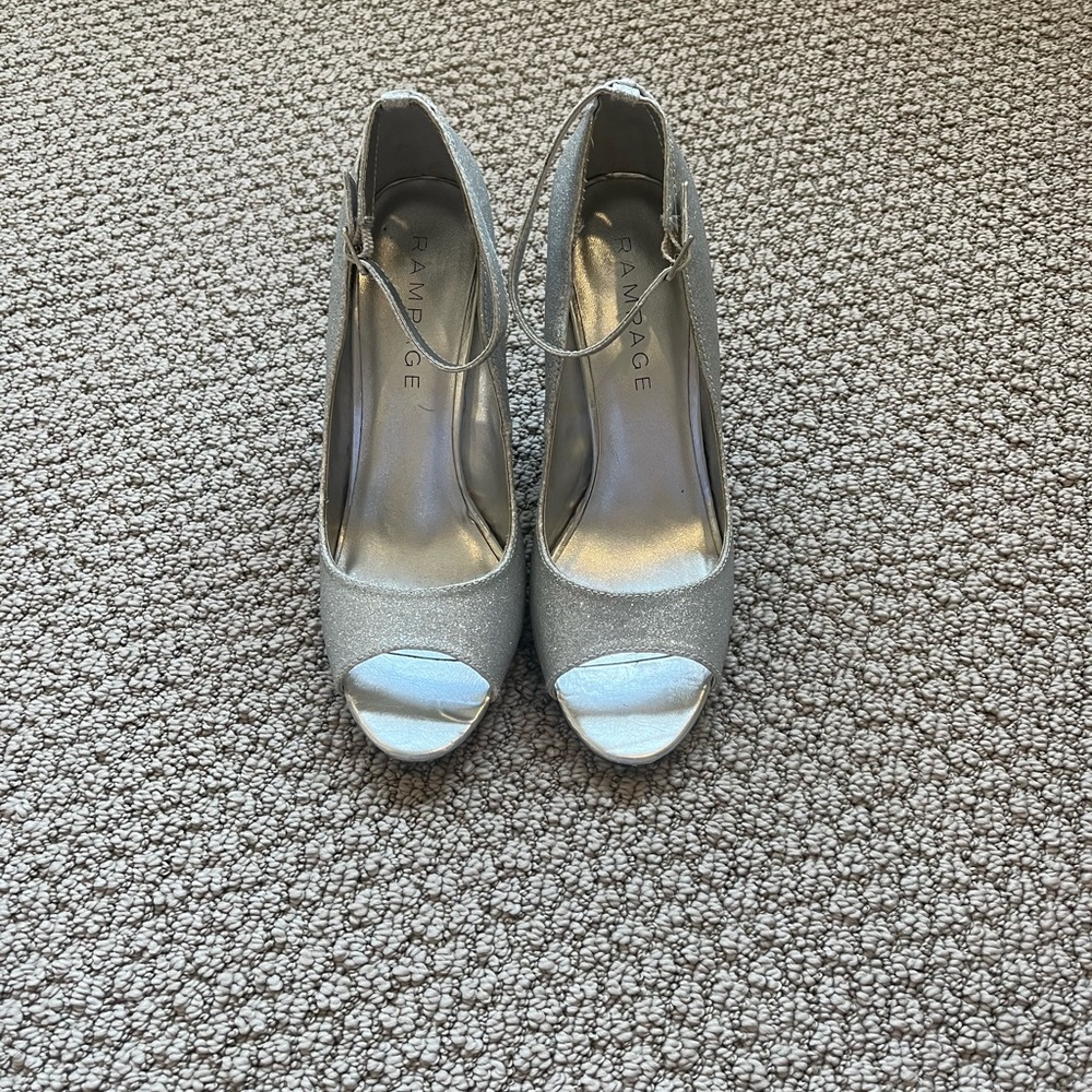 Rampage Sparkly Stilettos